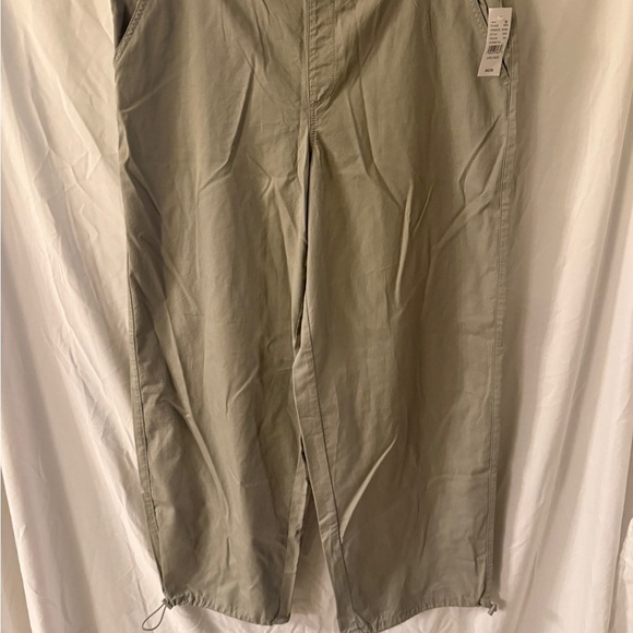 NWT Olive green pacsun parachute Pants size Large - Picture 2 of 11